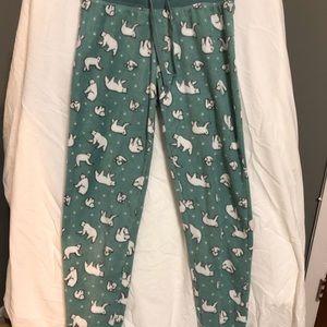 Fuzzy Polar Bear Sweats!